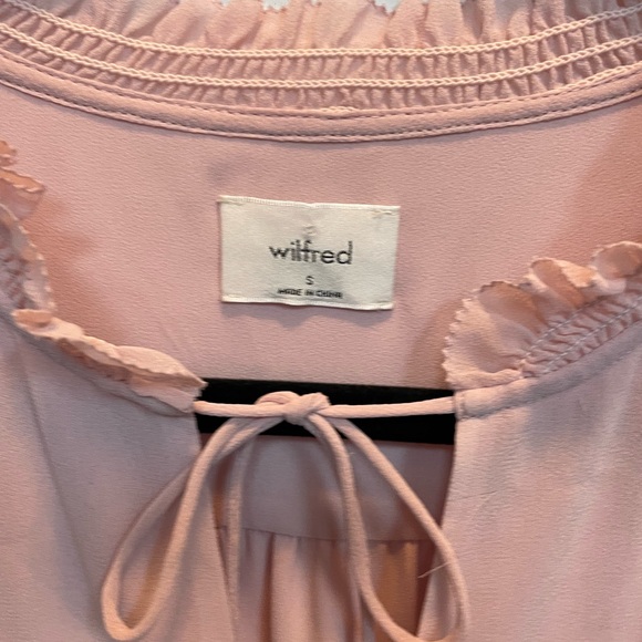 Aritzia Wilfred Molly Mini Dress - pink small - Picture 6 of 6